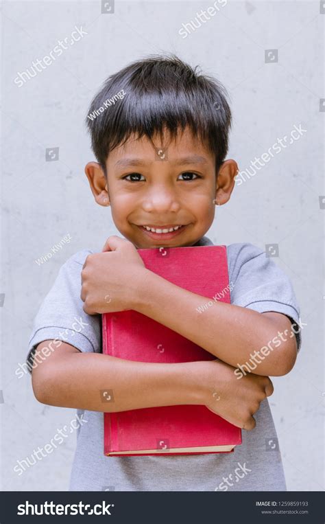Asian Child Feel Happy Book Stock Photo 1259859193 Shutterstock