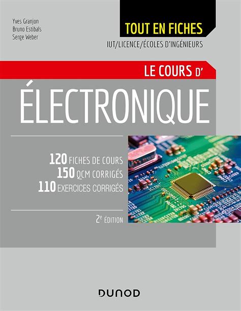 Amazon fr Electronique Le cours 2e éd 120 fiches de cours QCM