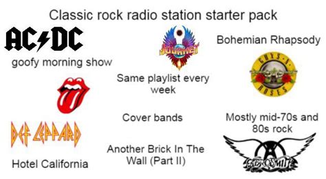 Classic Rock Radio Station Starter Pack 2 The Electric Boogaloo R