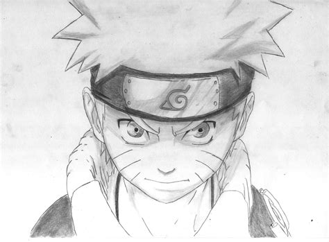 Naruto Pencil Drawing By Manuel Sama On Deviantart Best Anime