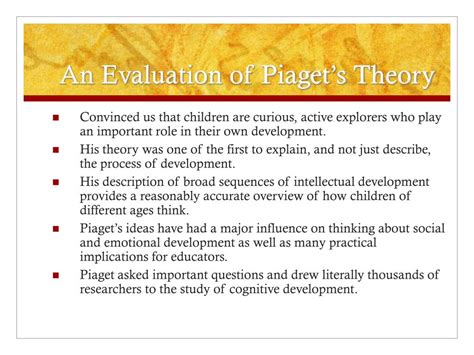 Ppt Cognitive Development Piagets Theory And Vygotskys Sociocultural Viewpoint Powerpoint