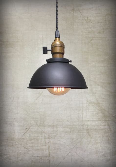 Ceiling Pendant Light Black Rustic Metal Hanging Loft Lamp Etsy