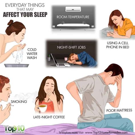 10 Everyday Things That May Affect Sleep Top 10 Home Remedies