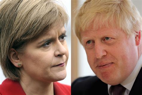 Eu Referendum Watch Nicola Sturgeon And Boris Johnson Clash In Live Itv Brexit Debate