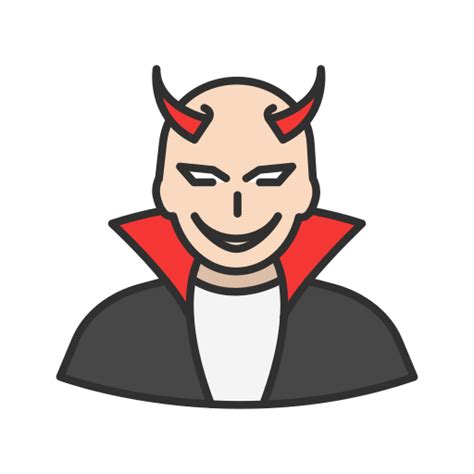 Bad Devil Villain Evil Icon Free Download On Iconfinder