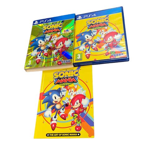 Sega Sonic Mania Plus Complete Ps4 Excellent Condition Own4less