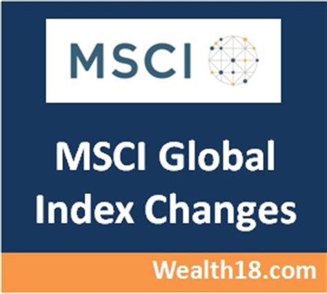 MSCI Global Index Review Changes - May 2016 | Wealth18.com