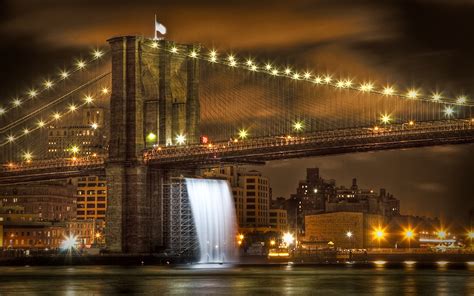 Brooklyn Bridge Full Hd Wallpaper And Background Image 2560x1600 Id