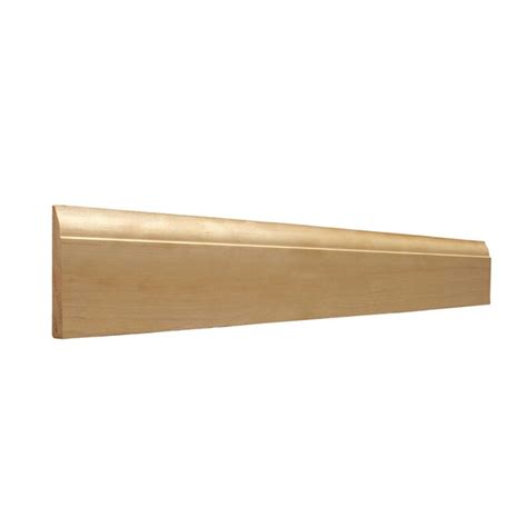 Evertrue 2 12 In X 12 Ft Pine Unfinished Baseboard Moulding Actual 2