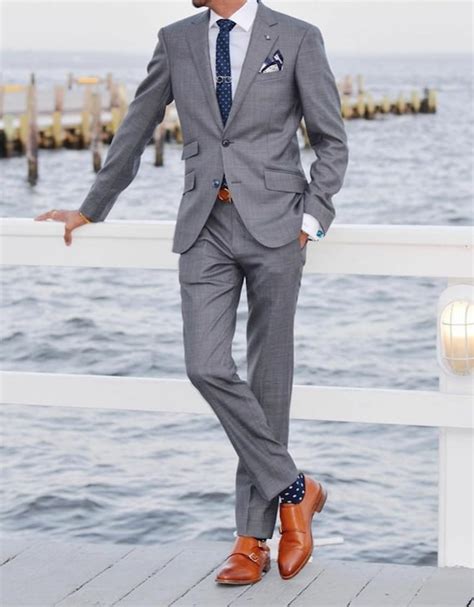 stylish men suits grey wedding suit attractive men suits etsy