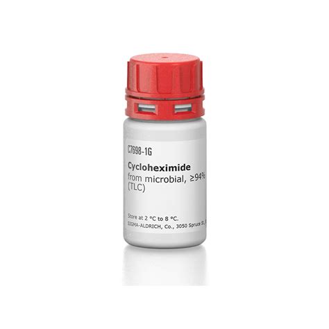 Cycloheximide From Microbial ≥94 Tlc Labchem Catalog