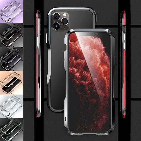 Luphie Luxury Aluminum Metal Hard Bumper Border Cover Case For Iphone
