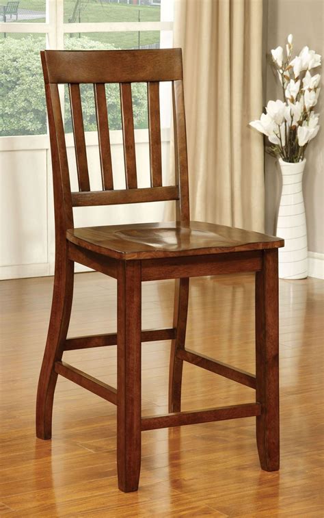 Find the perfect home furnishings at hayneedle, where you can buy online while you explore our room designs and curated looks for tips, ideas & inspiration to help you along the way. Foster II Dark Oak Counter Height Chair Set of 2 from ...