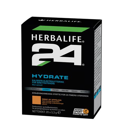 Herbalife24 Hydrate Orange 20 Poser Herbalife Nutrition Norge
