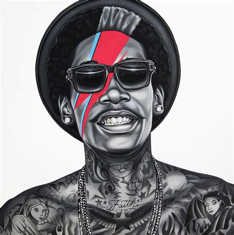 Wiz Khalifa By Rinat Shingareev Arte Hip Hop Hip Hop Art Patek