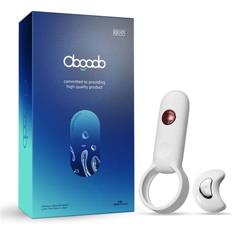Vibrating Penis Ring Obgado Remote Control 3 In 1 Cock Ring With 3