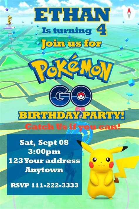 carte d invitation anniversaire garã§on pokemon gratuite Ã imprimer financial report
