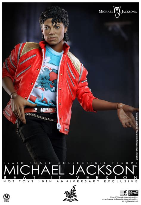 Michael jackson thriller beat it. Hot Toys' Michael Jackson (Beat It Version) - Plastic and ...