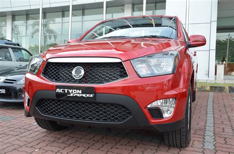 Ssangyong Actyon Sports Pickup And Actyon Suv Facelifts Launched Rm86k