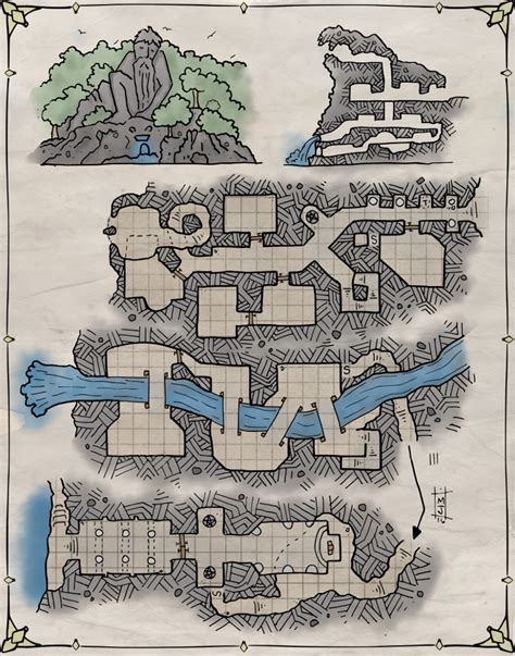 Msjx Map The Colossus Of Angolomaigh Fantasy Map Adventure