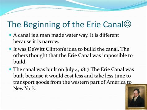 Ppt The Wonderful Erie Canal Powerpoint Presentation Free Download Id3089515