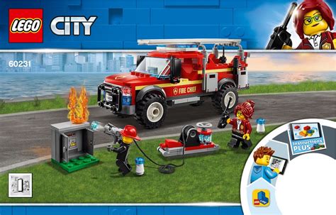 Lego 60231 Fire Chief Response Truck Instructions City
