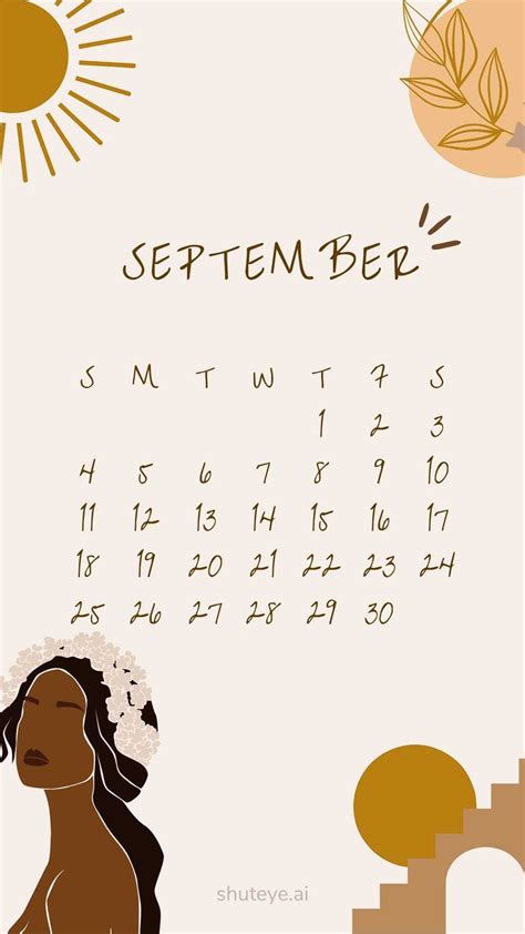 September 2023 Calendar Wallpaper IXpap