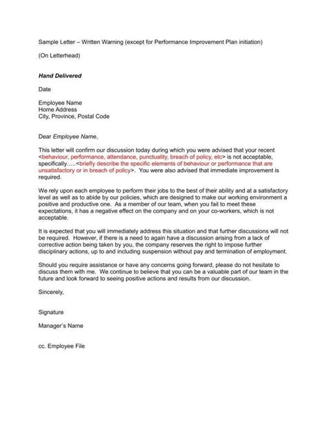 Sample letter for a court continuance. Attendance Warning Letter Templates - 10+ Free Samples, Examples Formats Download | Free ...
