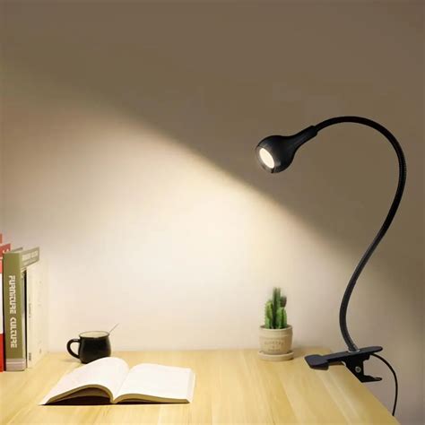 Led Usb Reading Lamp Book Light Ultra Bright Flexible Bending Table