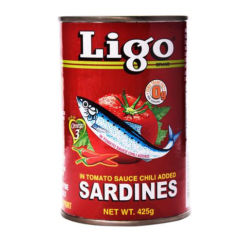 Ligo Sardines In Tomato Sauce With Chili 425g Imart Grocer