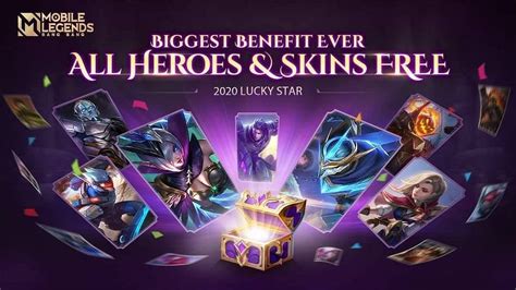 Mlbb Lucky Star Event Chance To Own All Skins And Heroes