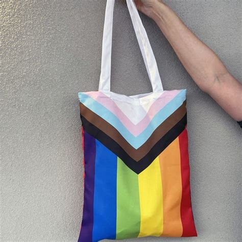 Lesbian Tote Bag Subtle Lgbtq T Sun And Cloud Art Lgbt Etsy