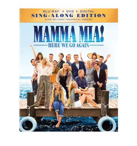 Mamma Mia Here We Go Again Available On 4k Ultra Hd Blu Ray And Dvd