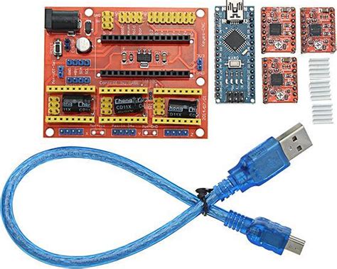 Arduino Nano Cnc Shield V4 3xa4988 Controller Ramps14