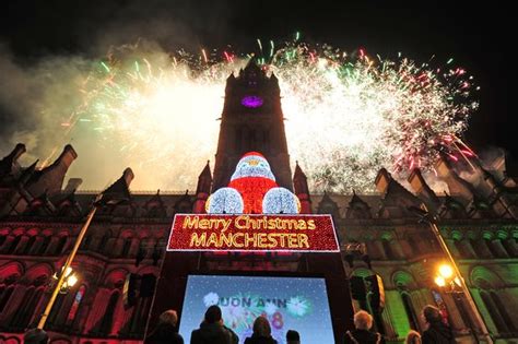 New Years Eve Fireworks Display At Manchesters Albert Square Times