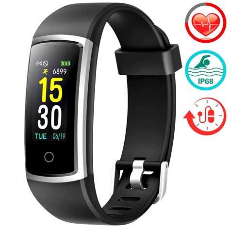 Fitfort Fitness Tracker With Blood Pressure Hr Monitor 2019 Upgraded