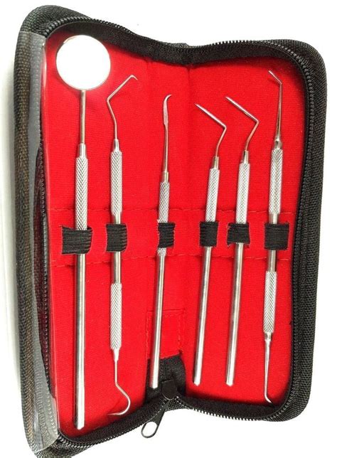 Do this at least twice a day. Dental Tartar Calculus Plaque Remover Tooth Scraper Mirror ...