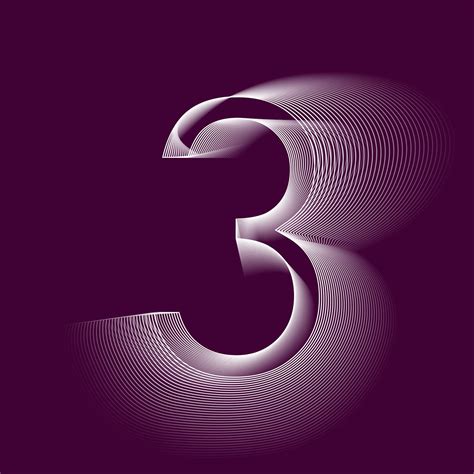 36 Days Of Type 03 Numbers On Behance