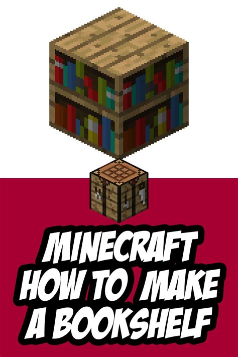 How To Make A Bookshelf In Minecraft How To Make A Bookshelf