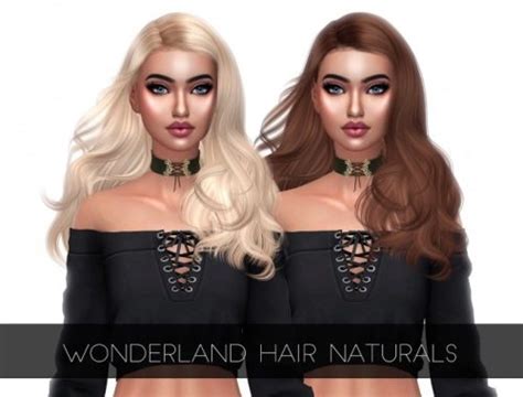 Wonderland Hair Naturals At Kenzar Sims The Sims 4 Catalog
