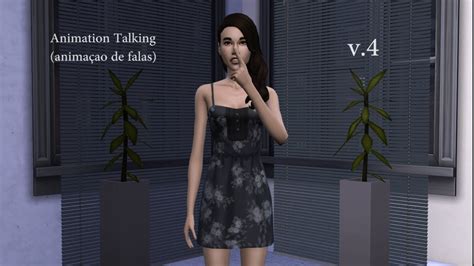 Talking Animation Pack The Sims 4 Download Youtube
