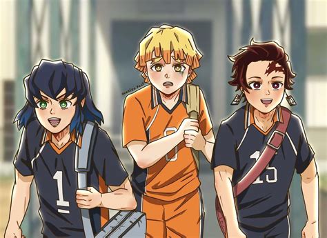 Avonlea Post On Instagram “haikyuu X Demon Slayer Crossover 🏐