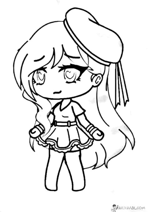 Gacha Life Coloring Pages Tyredbeijing