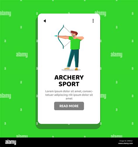 Archery Sport Vector Stock Vector Image And Art Alamy