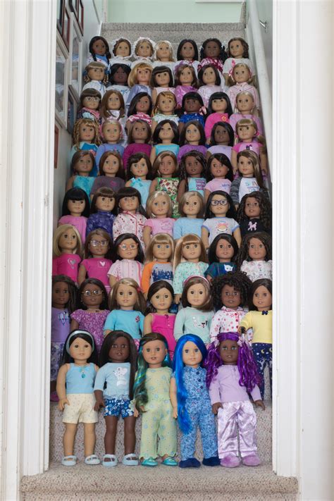 My American Girl Collection As Of 7722 Here Are All Of My Girls In