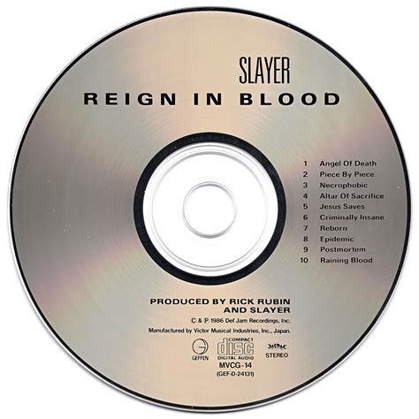 Reign In Blood Slayer Tom Araya Mp3 Buy Full Tracklist