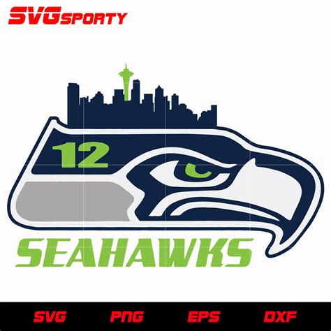 Seattle Seahawks Logo 2 Svg Nfl Svg Eps Dxf Png Digital File Svg