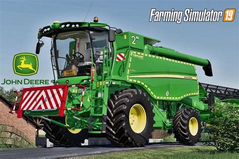 John Deere W500 Series V1000 Fs 19 Combines Farming Simulator
