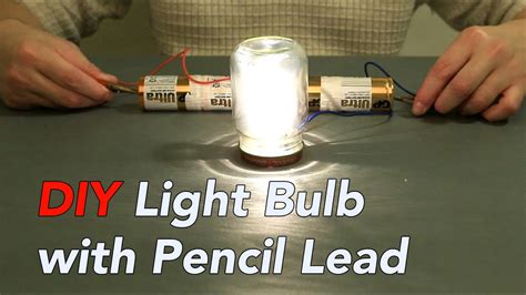 Interesting Light Bulb Experiment Using Pencil Lead Youtube