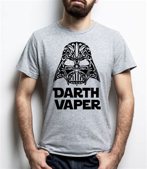 men s funny star wars t shirt with text darth etsy